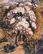 Samuel Palmer In a Shoreham Garden painting